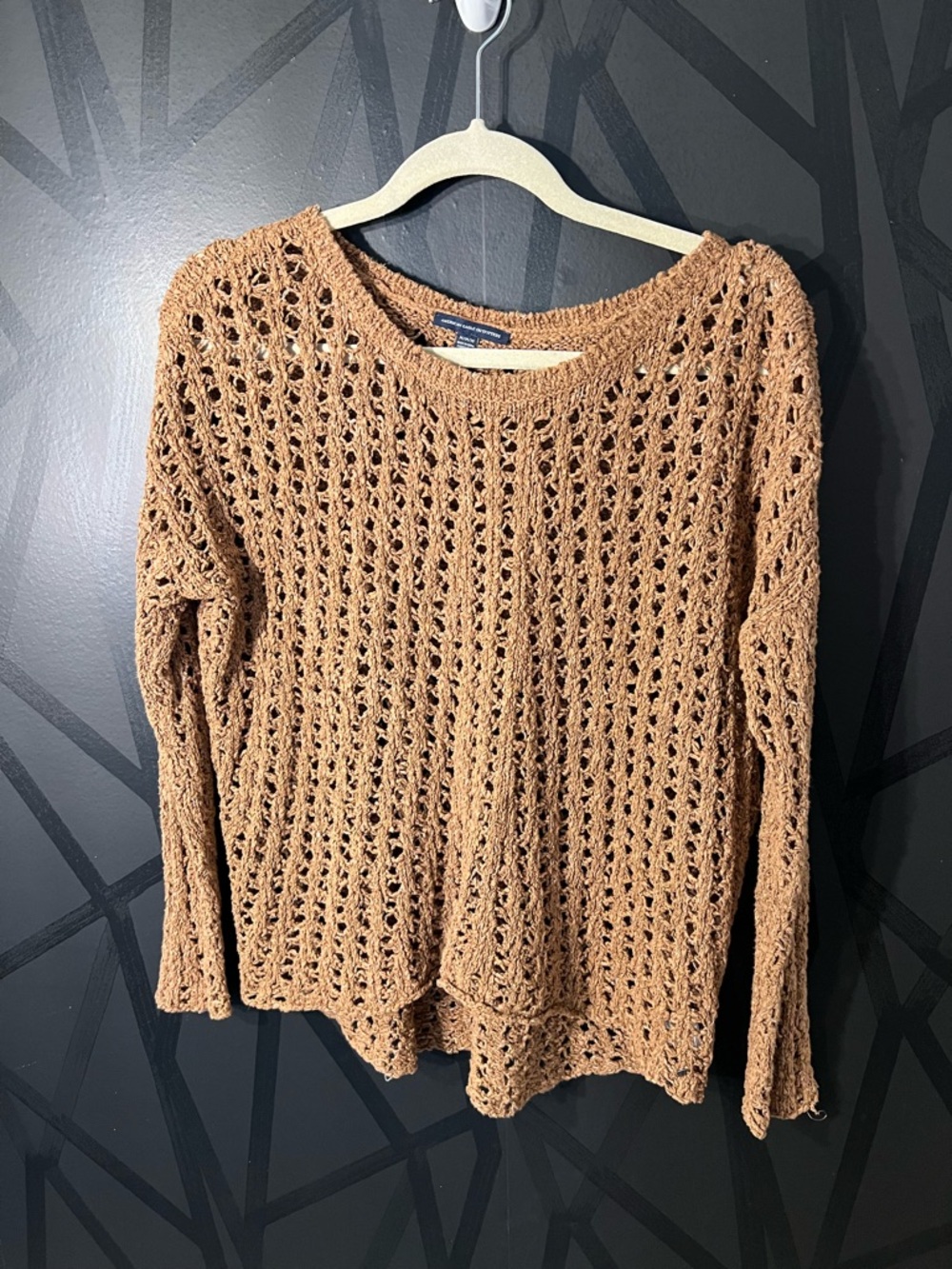 Open-Knit Lightweight Sweater American Eagle